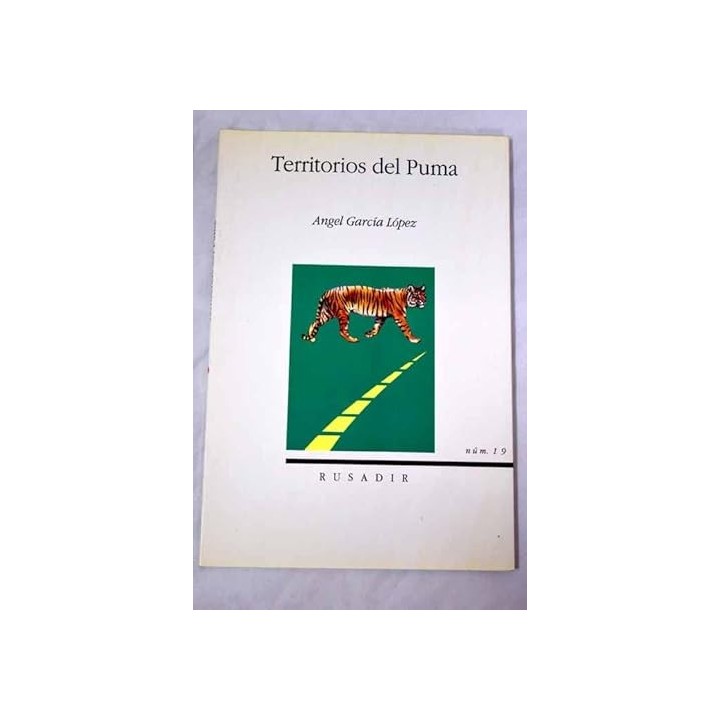 Territorios del puma (Dedicatoria y firma autógrafa de autor a poeta y crítico literario con obras publicadas) PRIMERA EDICION